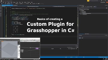 Custom Plugin for Grasshopper in C# (Basics) | Grasshopper Tutorial? | ARPM Design and Research