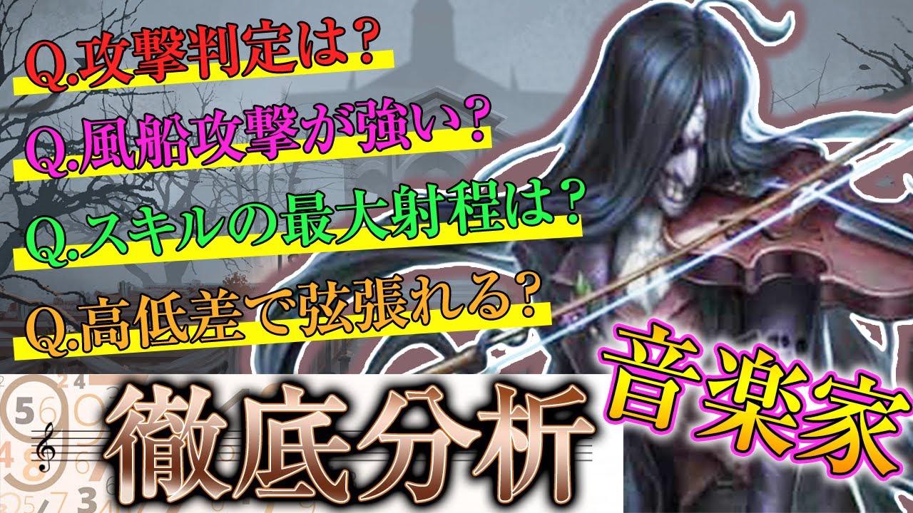新ハンター音楽家[ヴァイオリニスト]を徹底的に調べたら意外な強みが