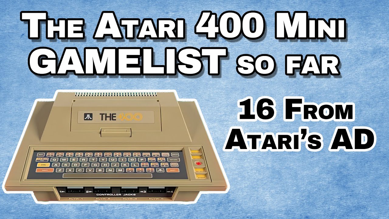 The 400 Mini Is a Scaled-Down Recreation of the Atari 400 - IGN