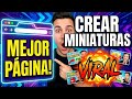 La Mejor Página para Crear Miniaturas VIRAL en 2025 | Aumenta Tus Vistas YA