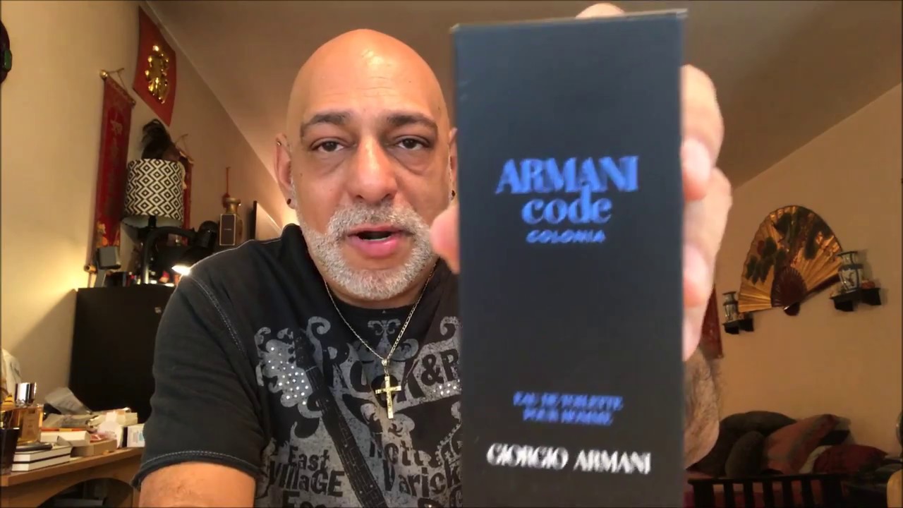 armani code colonia review