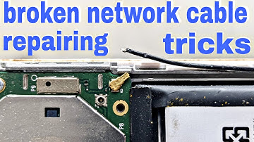 network cable repairing | how to repair network cable for mobile phones |