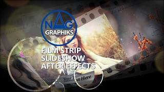 Film Strip Slideshow After effects Project 194