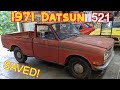 I bought a 1971 Datsun 521 Pickup in NICE original shape!