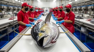 Tuna Factory Secrets EXPOSED From Ocean Catch to Table | Premium Process