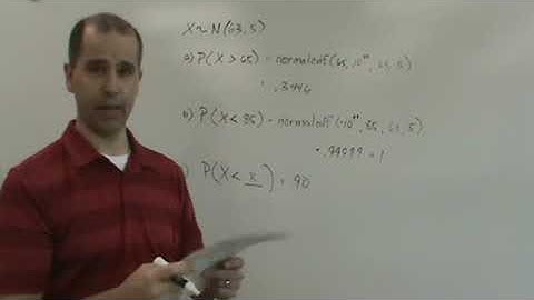 StatLecture Sec. 6.2 Part 2 - Using The Normal Distribution