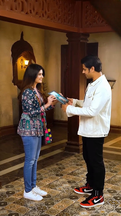 Savi Gives Gift Virat ✨ Bhavika Sharma & Neil Bhatt #ghumhaikisikeypyaarmeiin #shorts