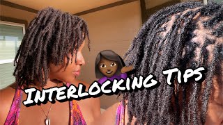 Loc Tips | Tips for Interlocking Medium Locs