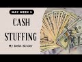 Cash Stuffing My Debt Binder for May Week 3 | Server Income | Cash Budget | Michelle Marie Budgets