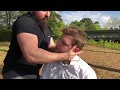 TORQUE TECHNIQUE used on SCOLIOSIS patient for Specific FULL SPINE Chiropractic Adjustment