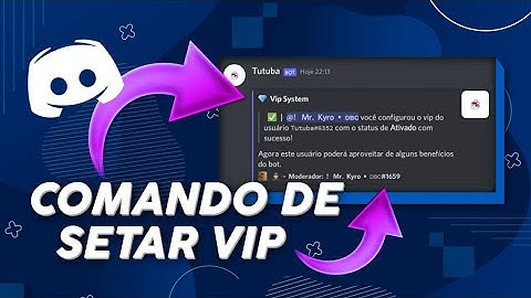 Comando de setar vip e status vip ( com slash ) para Bot Designer For Discord  |  #04