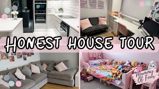 A Very Realistic Look Around Our Home  UK Family Renovation House Tour + Organisation Tips
