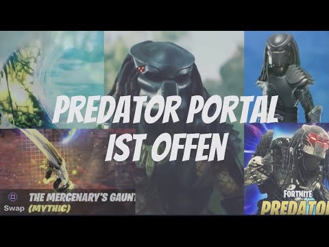 Predator Portal ist da | Update morgen | Predator Skin | Fortnite | Dschungeljäger