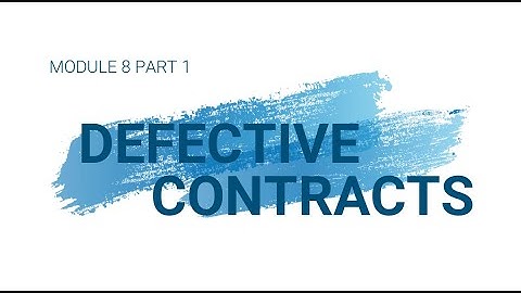 OBLICON_DEFECTIVE CONTRACTS PART 1