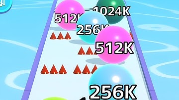 Ball run infinity 20048K Level 290 - Best mobile gameplay android ios T21523