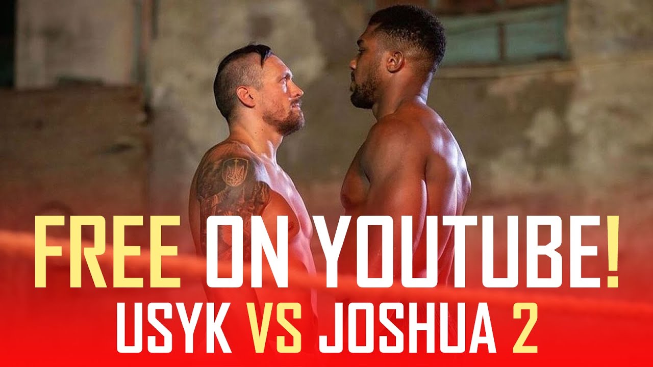 how to watch joshua vs usyk 2