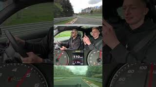 Audi RS Q3 Decat &amp; Close Call! // Nürburgring