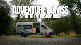 The perfect layout for an Adventure Van Build | Custom Sprinter 170 full build walkthrough