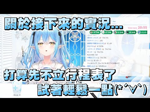 菈米正式回歸！聊了關於接下來實況方式的改變，希望能夠輕鬆一點w【雪花ラミィ/雪花菈米】20230123