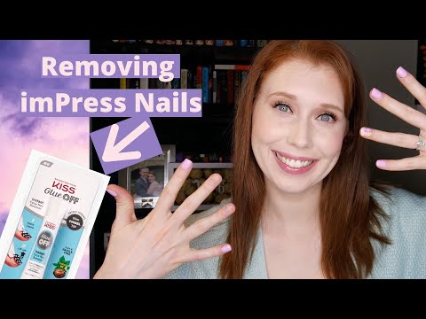 How To Remove Adhesive From Impress Nails
