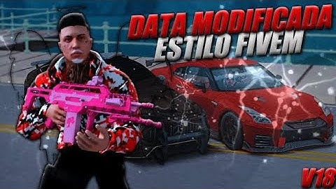 SAIU!! DATA MODIFICADA REALISTA PARA PVP ESTILO FIVEM PARA (SAMP/ANDROID) #gta #gtasamp