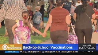 Health expert explains importance of childhood vaccines as students return to school