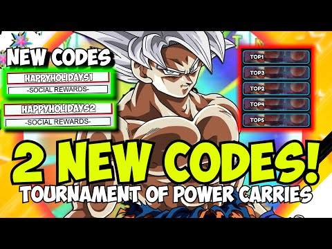 [2 New Codes 400 Stardust!] Goku 7 Star Tournament of Power CARRIES, Showcases, GIVEAWAYS! 