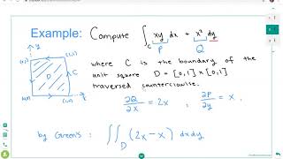 Multivariable Calculus - Green's Theorem Examples