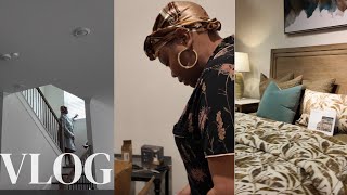 VLOG: Shopping For New Bedroom Furniture | First Night In The New Spot | The True Feelings &amp; More