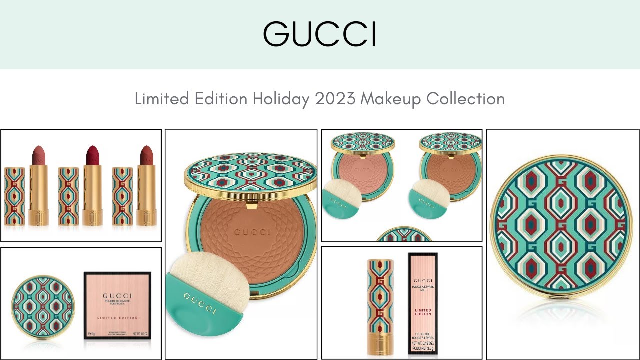 GUCCI ホリデーコレクション The new Gucci Holiday collection just dropped. ✨Glow Multi-use