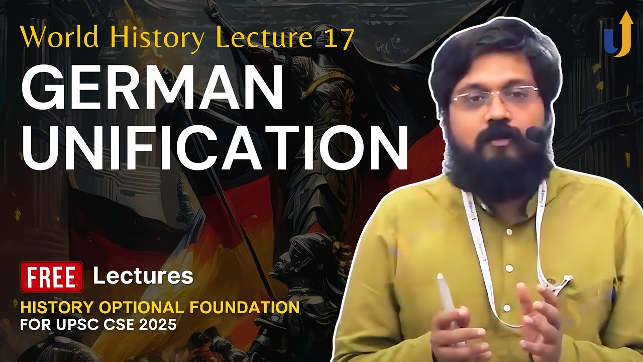 Unification History Knowledge World History Lecture 17: German Unification | History Optional ...