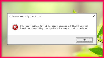 Gdi32.dll is Not Found - Gdi32.dll Is Missing - Windows 10 - Pc