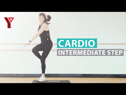 Cardio: 35 minutes of Step with Amy!