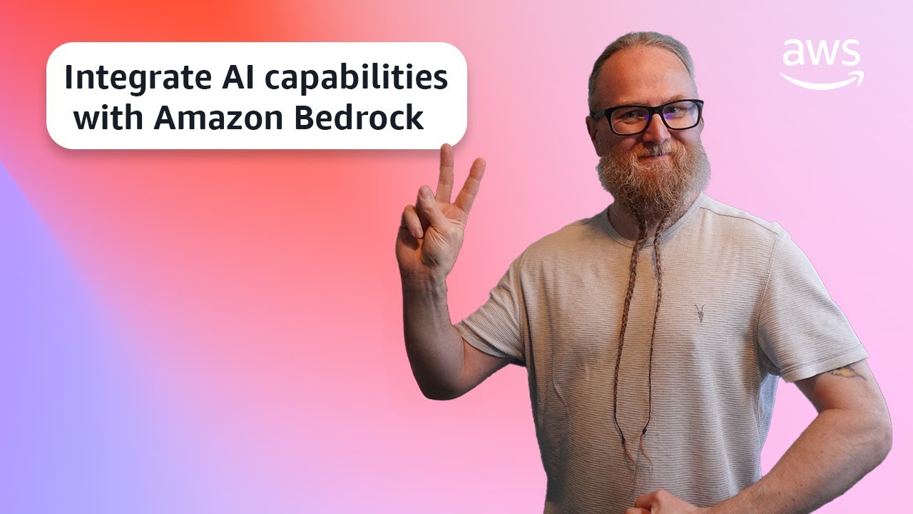 Using Foundation Models in Code with Amazon Bedrock - YouTube
