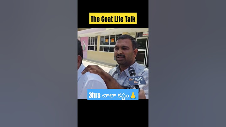 The Goat Life Talk | The Goat Life Aadujeevitham Public Review Telugu | Madanapalli Masthi
