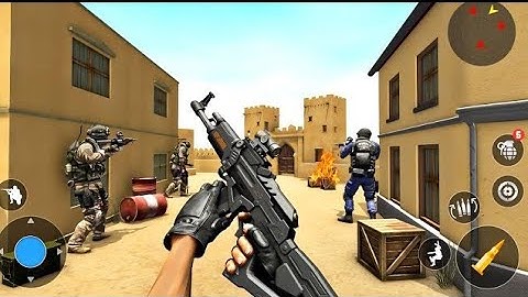 Modern Strike FPS Gun Shooting - FPS Commando Shooting - Android GamePlay