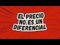 El precio no es un diferencial