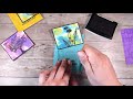 Batch Making Quick Cards with Re-inker Backgrounds - Sweet and Simple Card Making