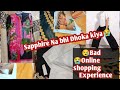 Sapphire Shopping Haul |Bad Experience of Online Shopping |FGL