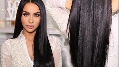 HOW TO: SLEEK & SHINY STRAIGHT HAIR | Carli Bybel