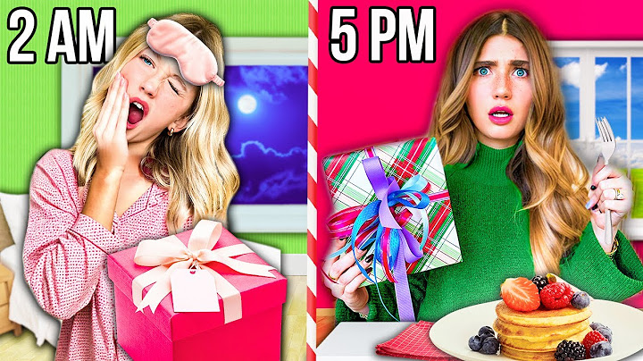 24 HOUR CHRiSTMAS GiFT EXCHANGE!! 24 PRESENTS FOR 24 PEOPLE! Can We Do It? 🎁⏳🎄