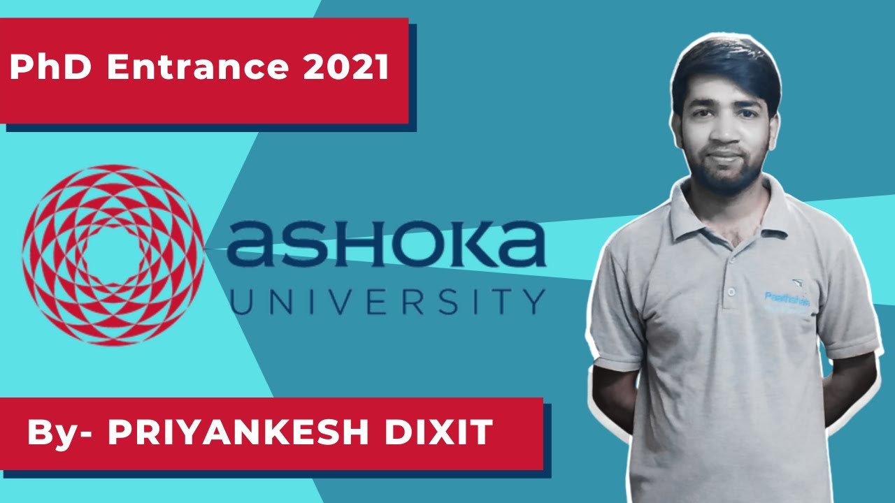 Ashoka University PhD Economics Entrance Exam 2021 YouTube