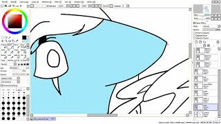 MLP Locked Up SpeedPaint screenshot 1