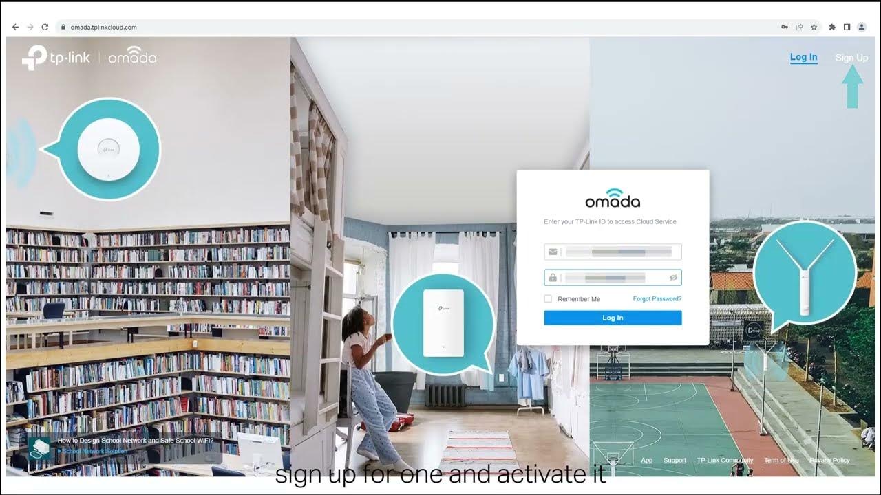04 How to Set Up Omada Cloud Based Controller - YouTube