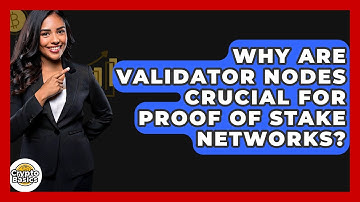 Why Are Validator Nodes Crucial For Proof Of Stake Networks? - CryptoBasics360.com