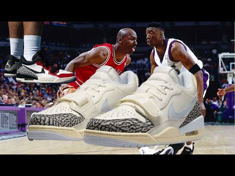 Air Jordan Legacy 312 Low ジョーダン JORDAN BRAND AIR JORDAN LEGACY 312 LOW WHITE/BLACK-WOLF GREY