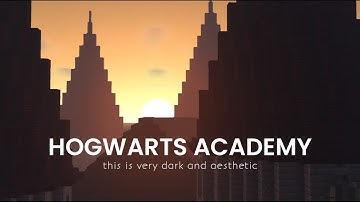 HOGWARTS ACADEMY WITH VBCS SHADER AESTHETIC SHADER MCPE REALISTIC 1.17/1.18 !!!
