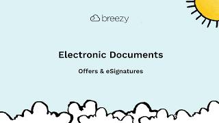 Offers and eSignatures - Breezy HR