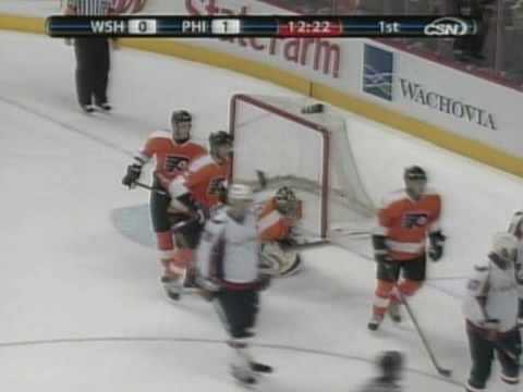 Donald Brashear vs Riley Cote Round 1 Dec 20, 2008