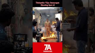 Thalapathy Vijay Jana Nayagan Shooting Spot Ai Video M Bts Cinematic Edit